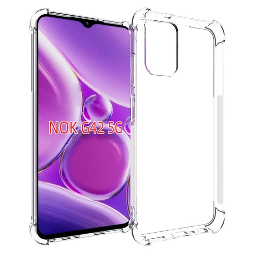 Силиконов калъф Anti-drop за Nokia G42, Прозрачен