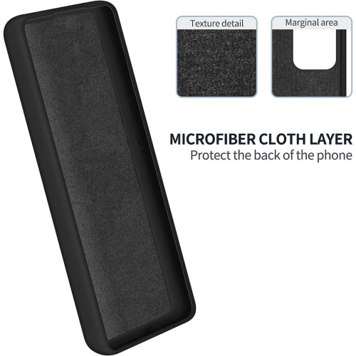 Силиконов калъф Soft Matte за Nokia G22, Черен