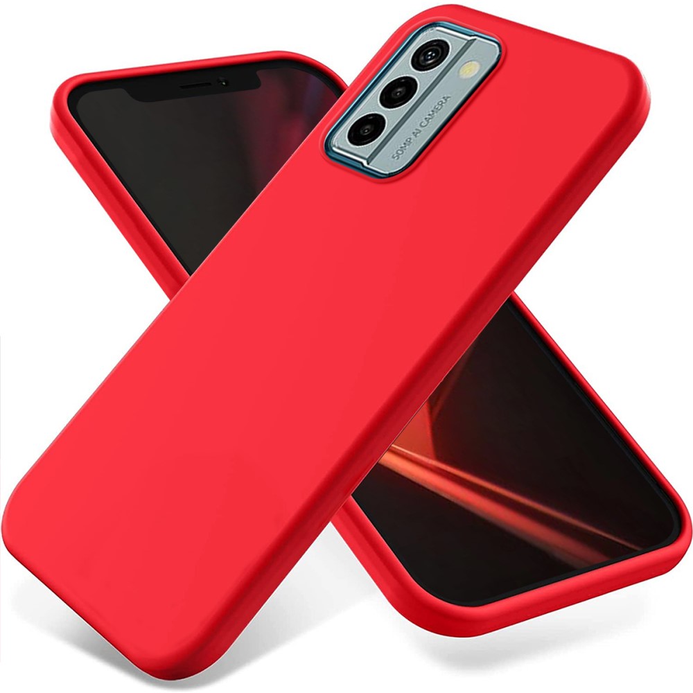 Силиконов калъф Soft Matte за Nokia G22, Червен