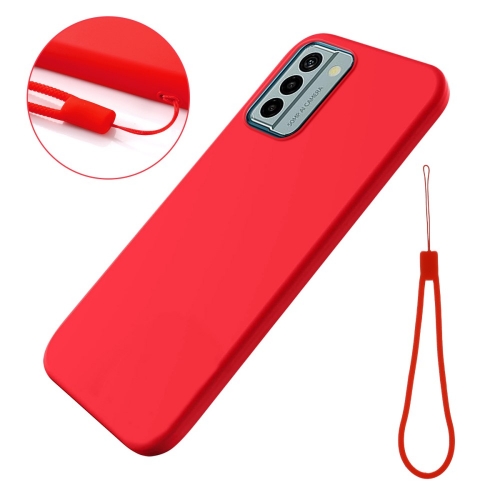 Силиконов калъф Soft Matte за Nokia G22, Червен