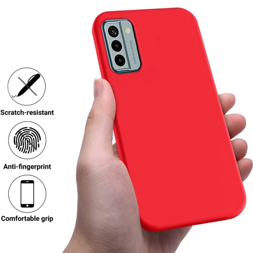 Силиконов калъф Soft Matte за Nokia G22, Червен