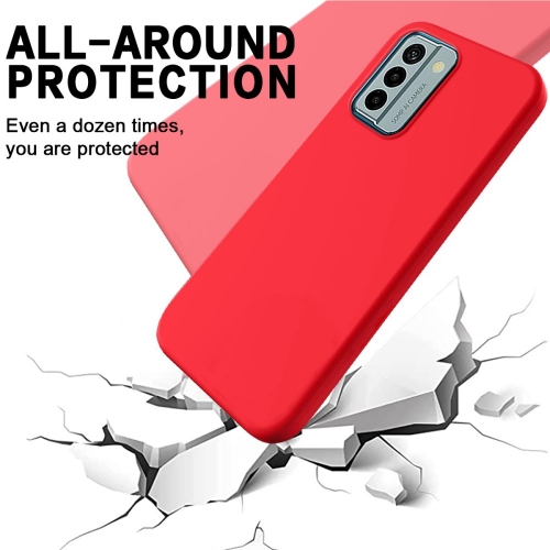Силиконов калъф Soft Matte за Nokia G22, Червен