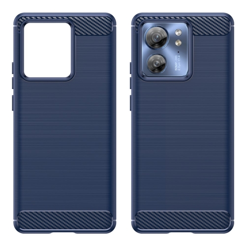 Силиконов Калъф Carbon за Motorola Edge 40 5G, Син