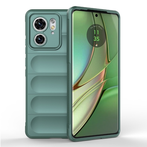 Силиконов калъф Wear-resistant за Motorola Edge 40 5G, Зелен