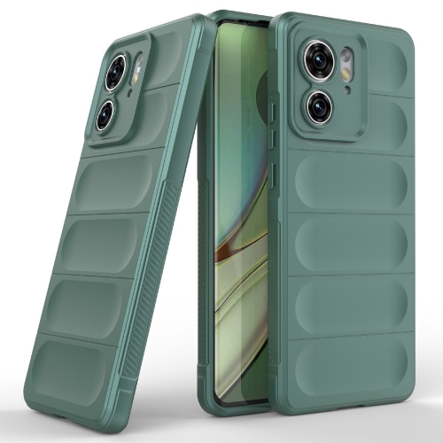 Силиконов калъф Wear-resistant за Motorola Edge 40 5G, Зелен