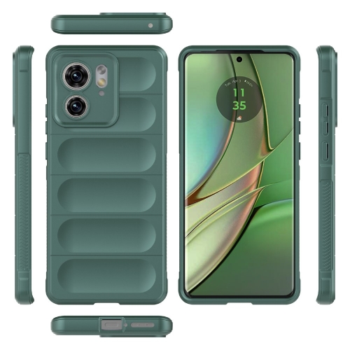 Силиконов калъф Wear-resistant за Motorola Edge 40 5G, Зелен