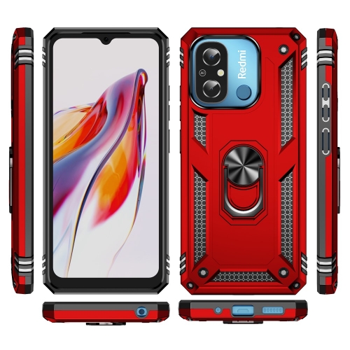 Удароустойчив Калъф Hybrid Cover за Xiaomi Redmi 12C, Червен