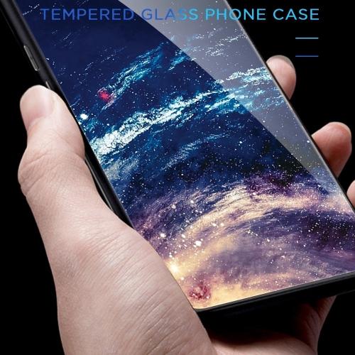 Калъф Glass за Xiaomi Redmi 12C / Redmi 11A, Космос