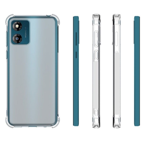 Силиконов калъф Anti-drop за Motorola E13, Прозрачен