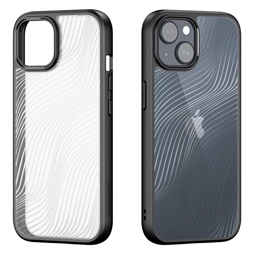 Удароустойчив калъф DUX DUCIS Matte за iPhone 15, Черен