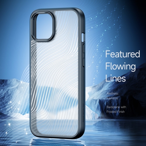 Удароустойчив калъф DUX DUCIS Matte за iPhone 15, Черен