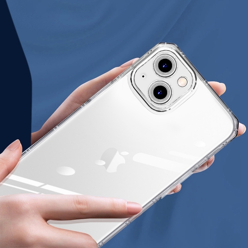 Силиконов калъф Armor Antishock за iPhone 15 Plus, Прозрачен