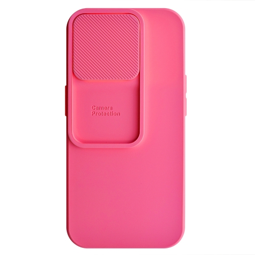 Силиконов калъф Camshield Soft за iPhone 15 Pro, Розов