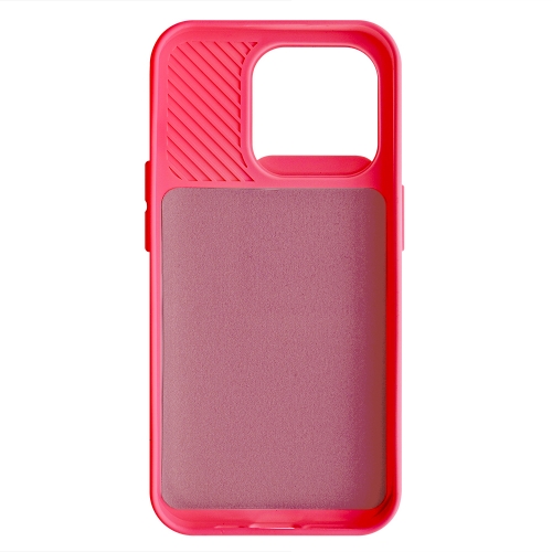 Силиконов калъф Camshield Soft за iPhone 15 Pro, Розов