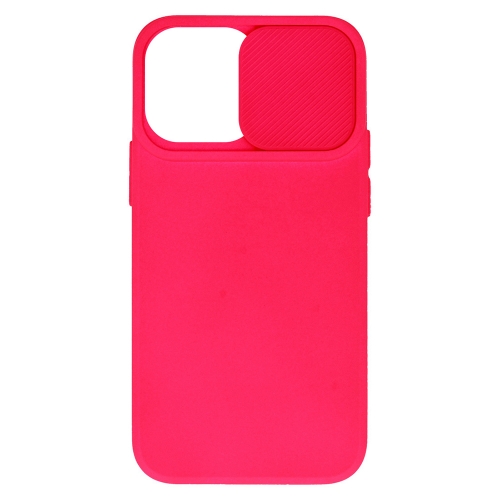 Силиконов калъф Camshield Soft за iPhone 15, Розов