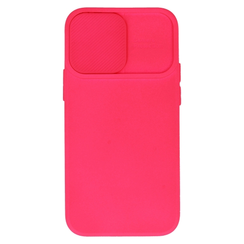 Силиконов калъф Camshield Soft за iPhone 15, Розов