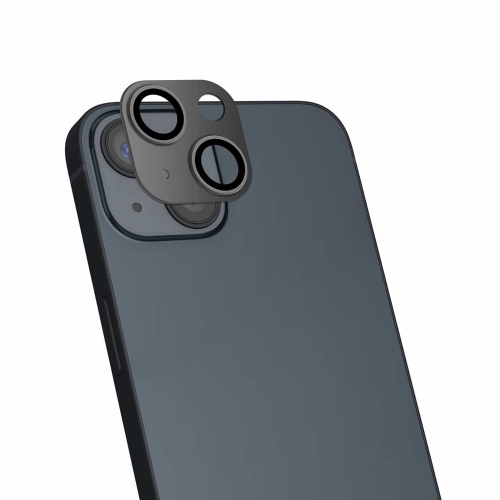 Стъклен Протектор HOFI за камерата на iPhone 15 / 15 Plus, Черен