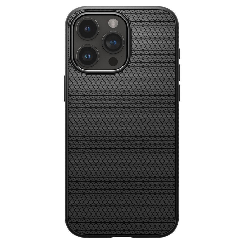 Удароустойчив Калъф Spigen Liquid Air за iPhone 15 Pro, ACS06704, Matte, Черен