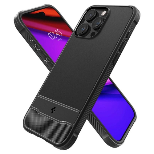 Калъф Spigen Rugged Armor Mag MagSafe за iPhone 15 Pro, ACS06703, Черен