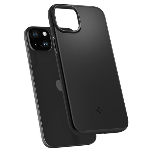 Калъф Spigen Thin Fit за iPhone 15, ACS06776, Черен