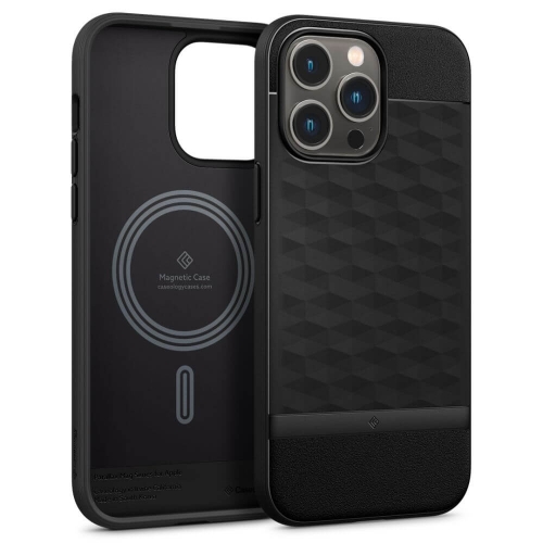 Калъф Spigen Caseology Parallax MagSafe за iPhone 15 Pro, ACS06749, Черен