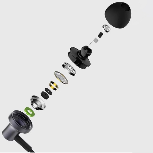 Слушалки с микрофон Xiaomi In-Ear Earphone, Jack 3.5 mm, Черен