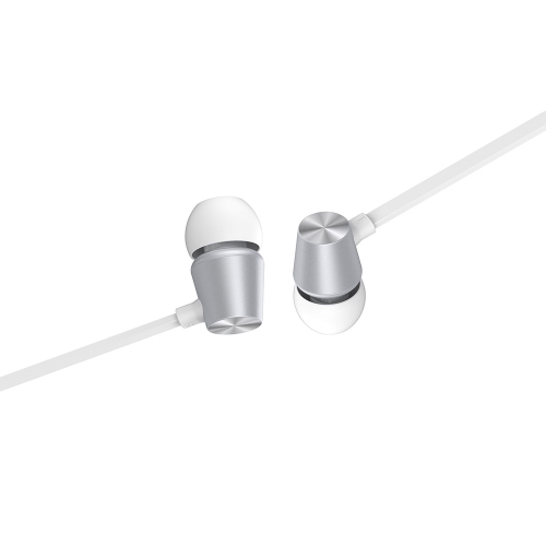 Слушалки с микрофон SWISSTEN Dynamic YS500, Jack 3.5mm, Сребрист