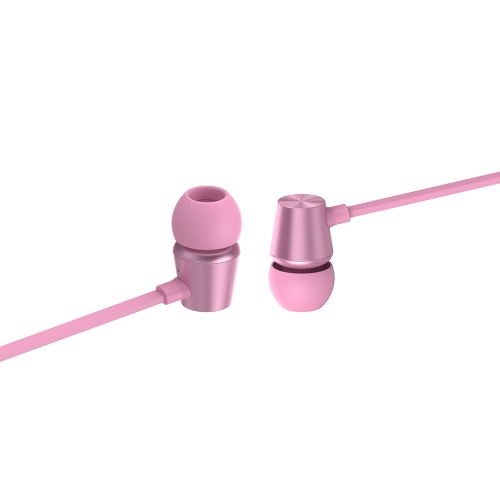 Слушалки с микрофон SWISSTEN Dynamic YS500, Jack 3.5mm, Розов