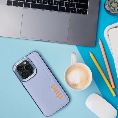 Удароустойчив калъф MILANO за iPhone 15 Pro, Син