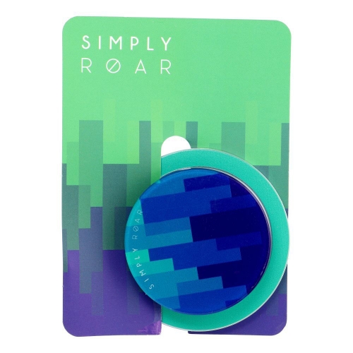 Държач за телефон Roar Acrylic Pop Tok, Син-Зелен