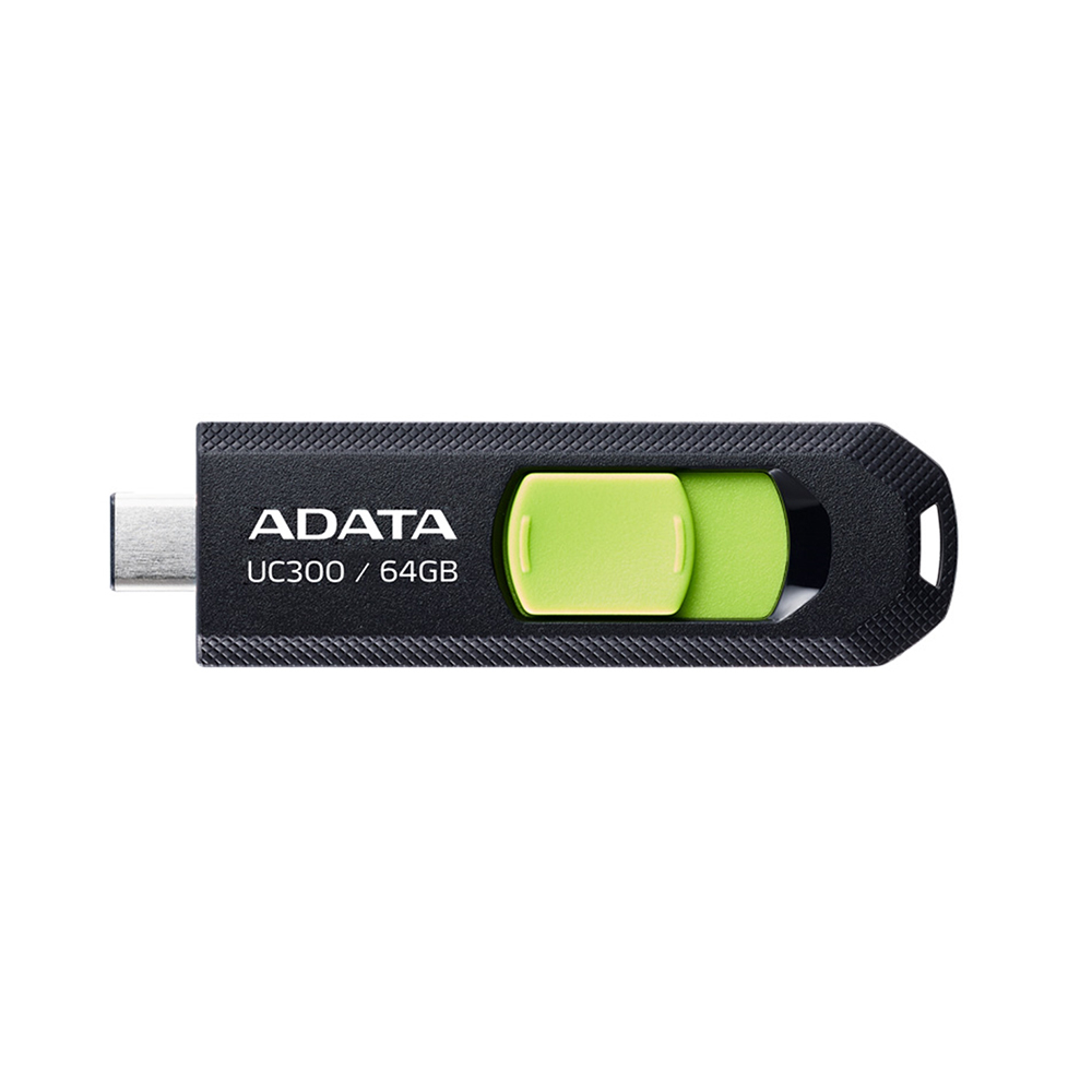 Флаш памет ADATA, 64GB, UC300,Type-C, Зелен