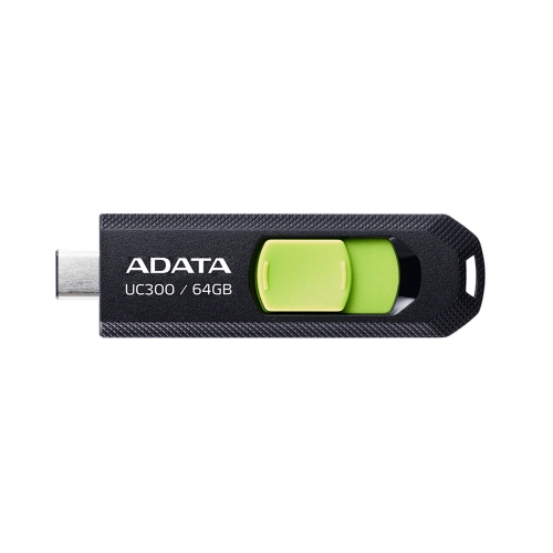 Флаш памет ADATA, 64GB, UC300,Type-C, Зелен