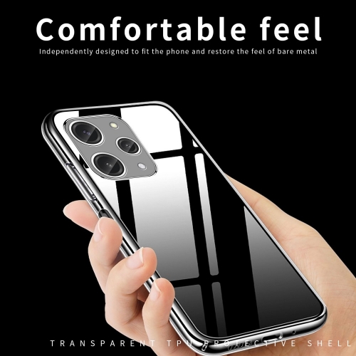 Силиконов калъф MOFI за Xiaomi Redmi 12, Прозрачен