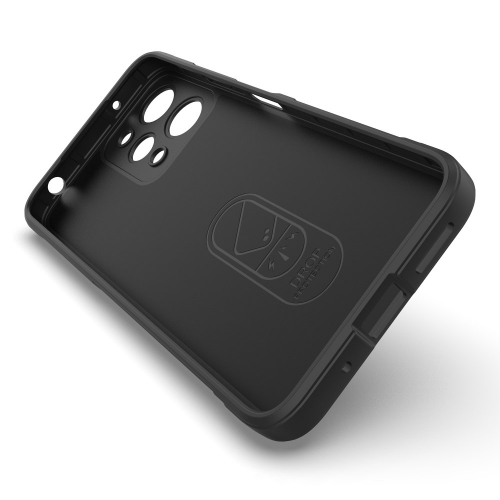 Силиконов калъф Wear-resistant за Xiaomi Redmi 12 4G, Черен