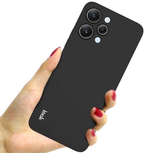 Силиконов калъф IMAK UC-3 за Xiaomi Redmi 12, Черен