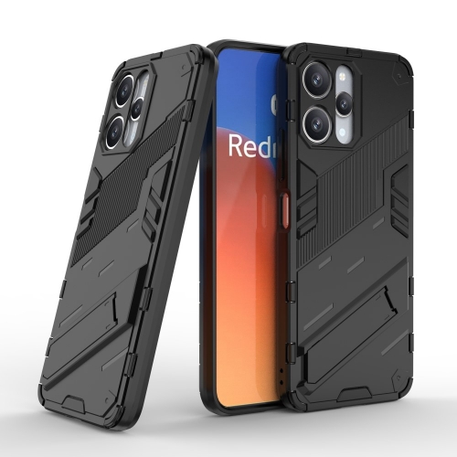 Удароустойчив калъф Shockproof за Xiaomi Redmi 12, Черен