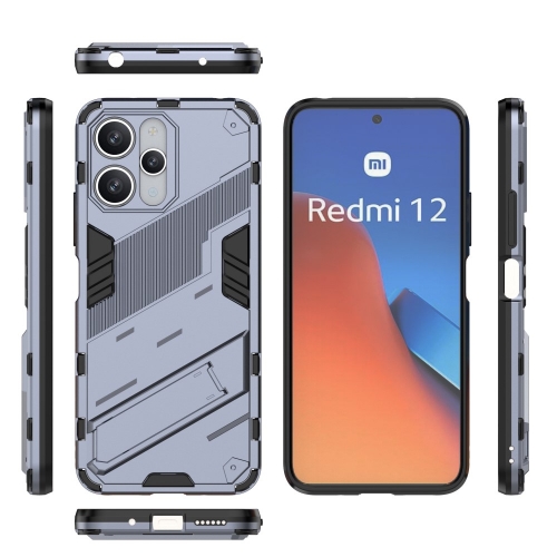 Удароустойчив калъф Shockproof за Xiaomi Redmi 12 4G, Сив