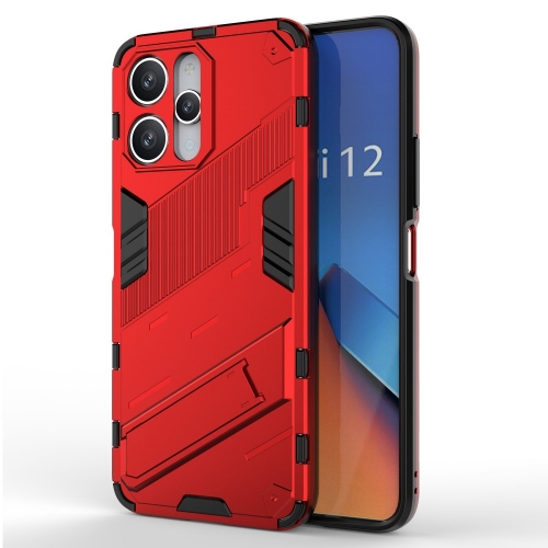 Удароустойчив калъф Shockproof за Xiaomi Redmi 12, Червен