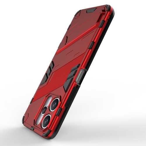 Удароустойчив калъф Shockproof за Xiaomi Redmi 12, Червен