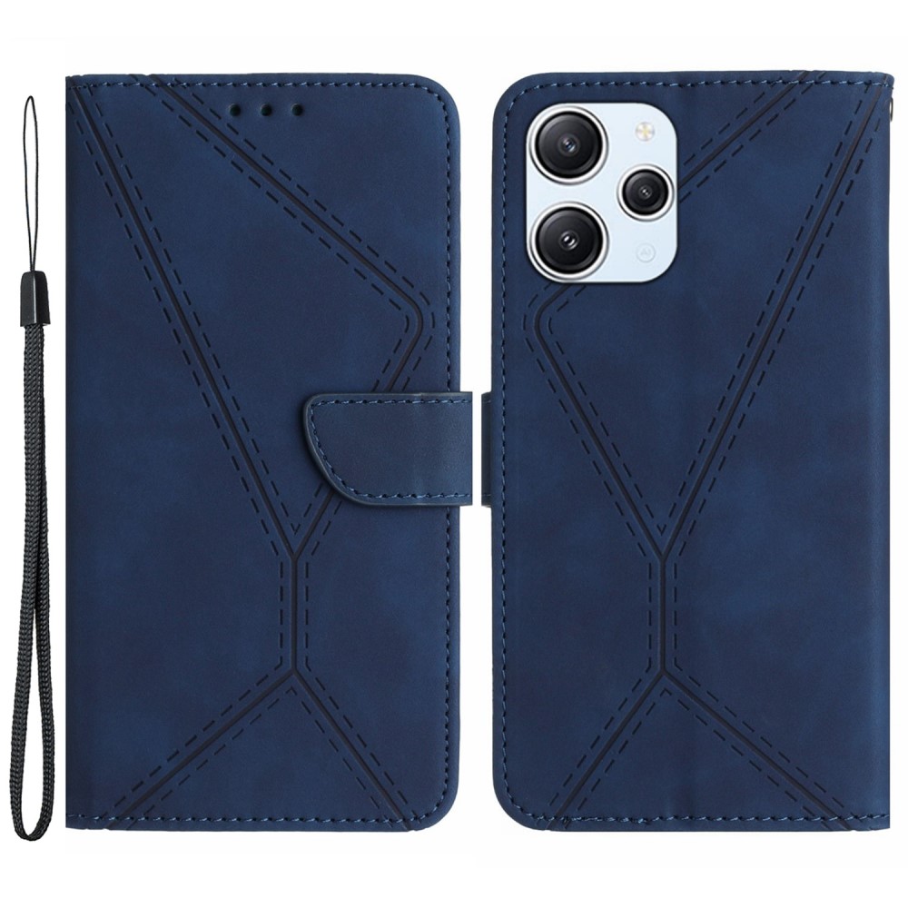 Калъф тефтер Wallet за Xiaomi Redmi 12 4G, Син