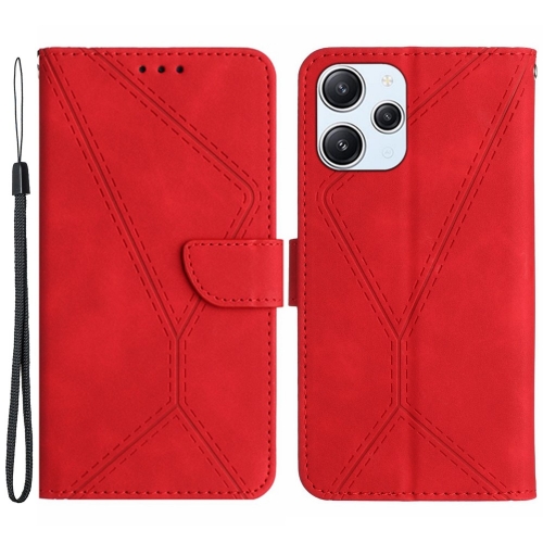 Калъф тефтер Wallet за Xiaomi Redmi 12 4G, Червен