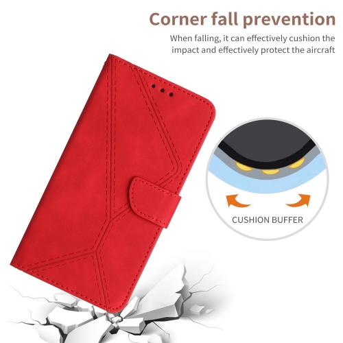 Калъф тефтер Wallet за Xiaomi Redmi 12 4G, Червен