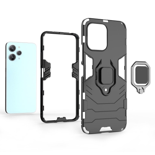 Удароустойчив Калъф Hybrid Cover за Xiaomi Redmi 12, Черен