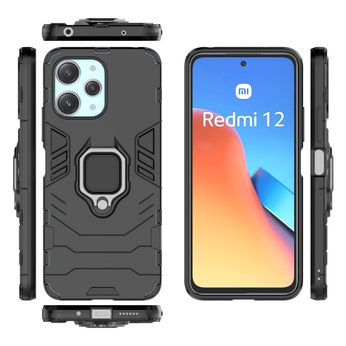 Удароустойчив Калъф Hybrid Cover за Xiaomi Redmi 12, Черен