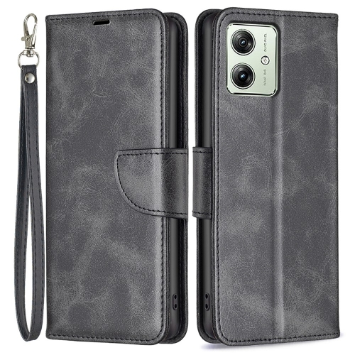 Калъф тефтер Wallet за Motorola Moto G54 5G, Черен