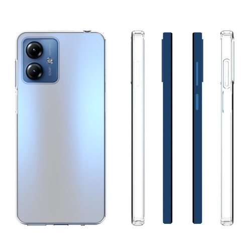 Силиконов калъф за Motorola Moto G14 4G, Прозрачен