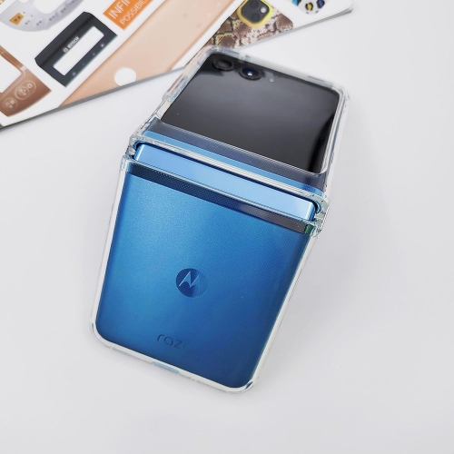 Пластмасов калъф за Motorola Razr 40 Ultra 5G, Прозрачен