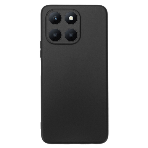 Силиконов калъф Matte за Huawei Honor X6a 4G, Черен