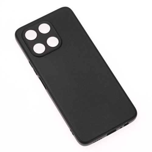 Силиконов калъф Matte за Huawei Honor X6a 4G, Черен