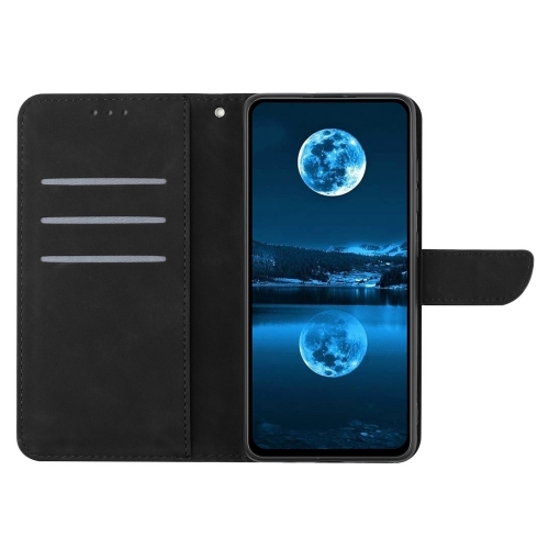Калъф тефтер Wallet за Huawei Honor X6a, Черен